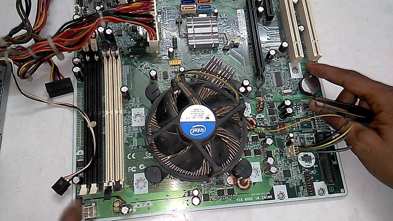 CPU fan spin for a second then turn  off immediately : repaired part 3