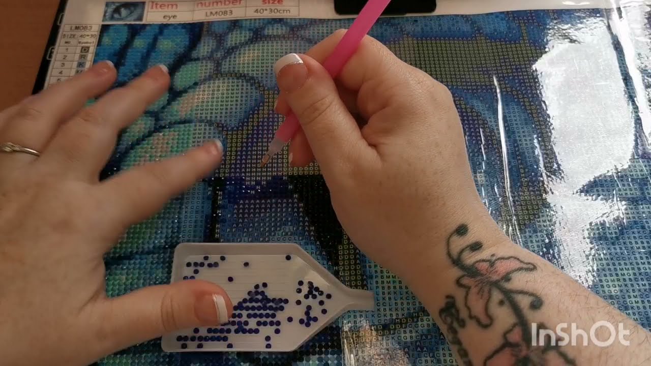 Diamond Painting & Chat | Fgnormal ~ Blue Dragons Eye