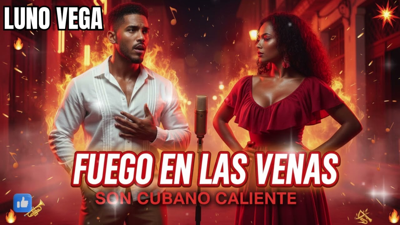 🎸Luno Vega🎸FUEGO EN LAS VENAS 🎸🎵Inspired by BUNNY - 🎸Video Oficial- SON CUBANO & CUBAN JAZZ CALIENTE