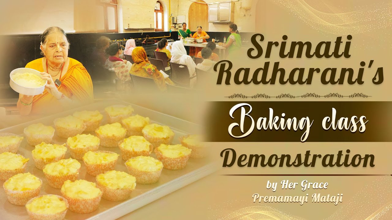 Srimati Radharani's baking class demonstration by H.G. Premamayi Mataji || 30.07.2025