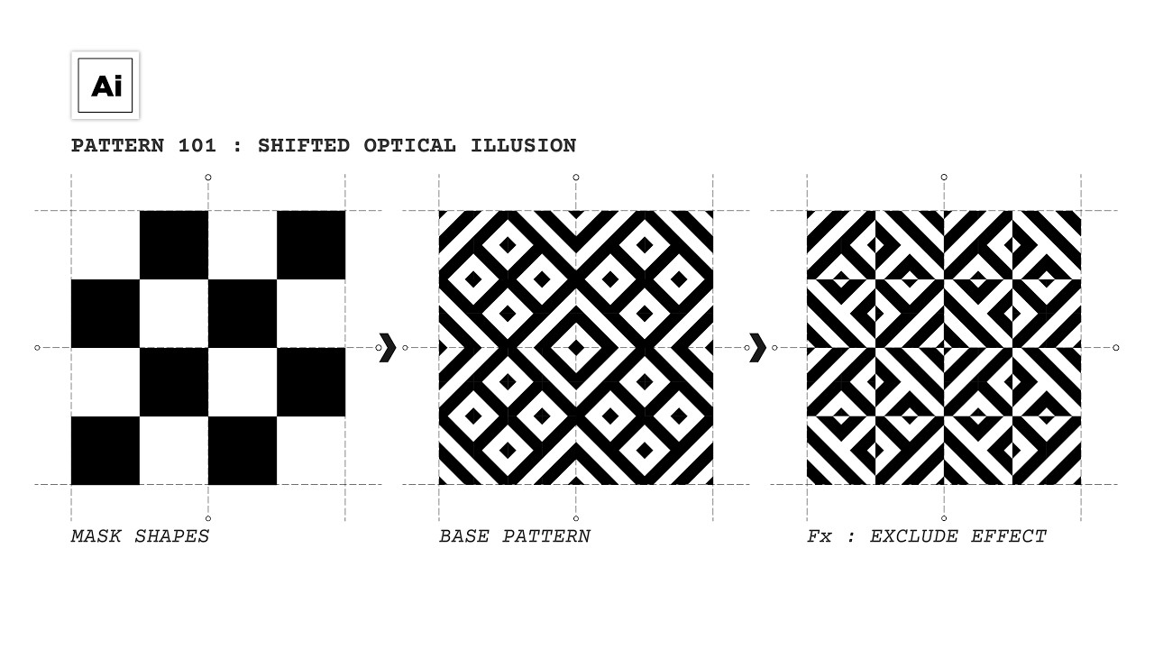 How to INVERT your Pattern | Adobe Illustrator