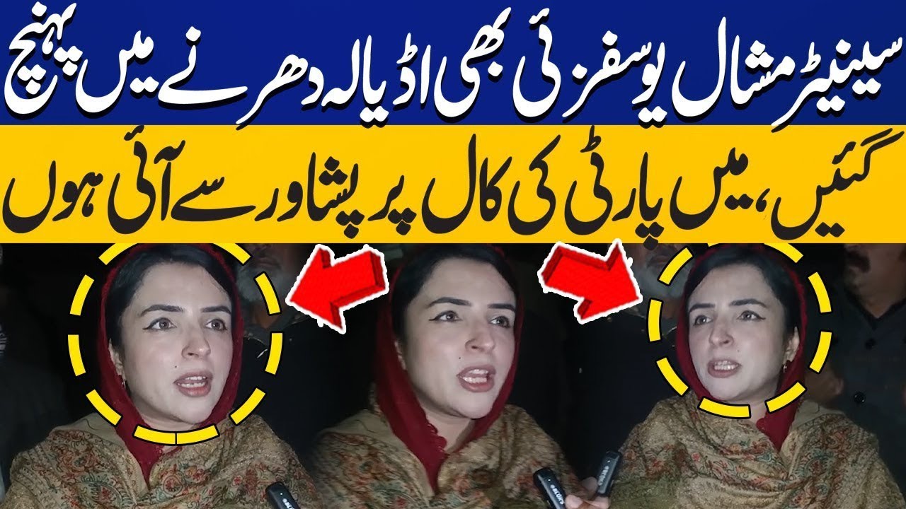 Adiala Jail Dharna Update | Senator Mashal Yousafzai Arrives at Adiala | Latest News