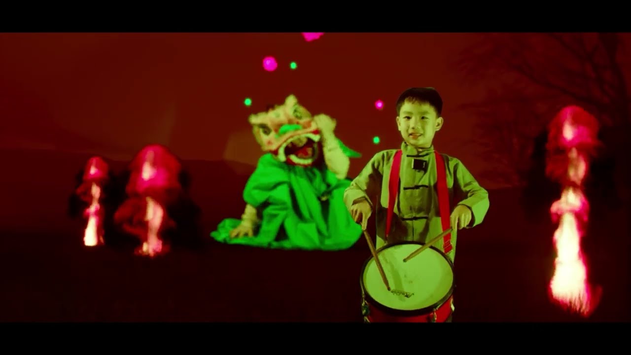 The Legend of Nian | A Chinese story in English | Primary school | Grade 3  Students' performance
