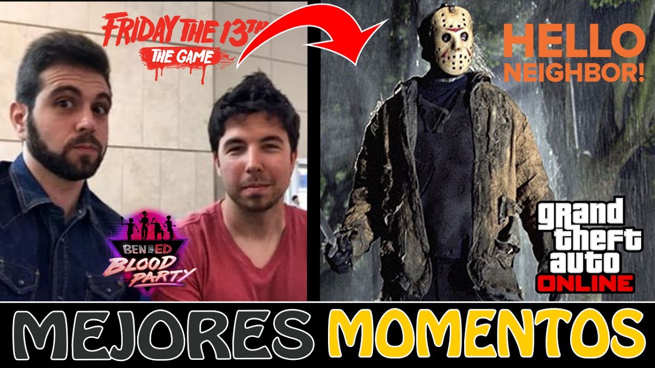 WILLYREX Y VEGETTA 😄MOMENTOS GRACIOSOS😎 FRIDAY 13th 😎 GTA V Y MAS