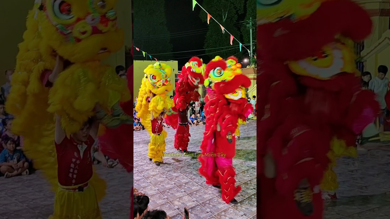M&uacute;a L&acirc;n Tết Cực Hay #mualanongdia #tet2025 #mualantet #muaongdia #mualantet2025 #liondance #tet