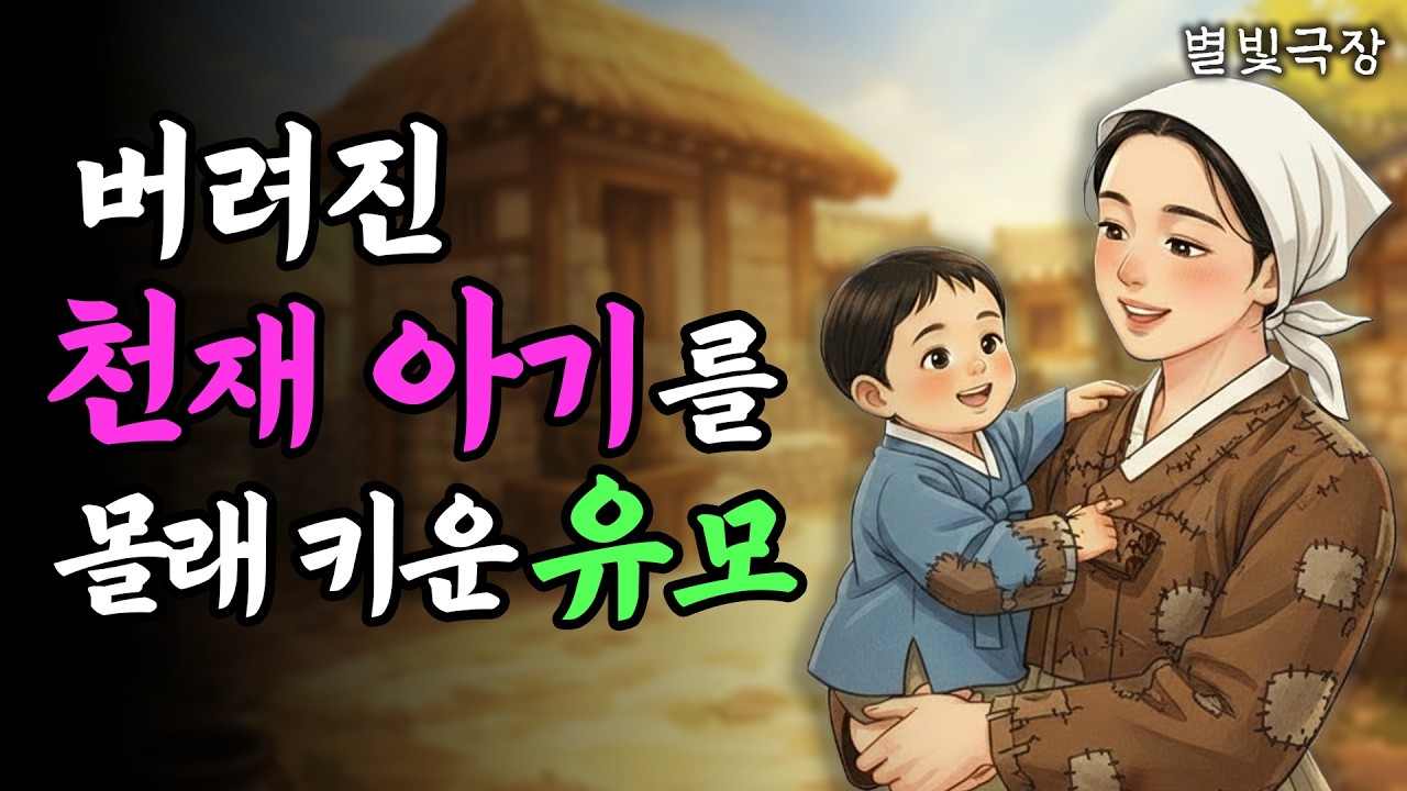 천재 아기를 몰래 키운 유모, 아무도 몰랐던 비밀 |야담|옛날이야기|민담|설화|오디오북