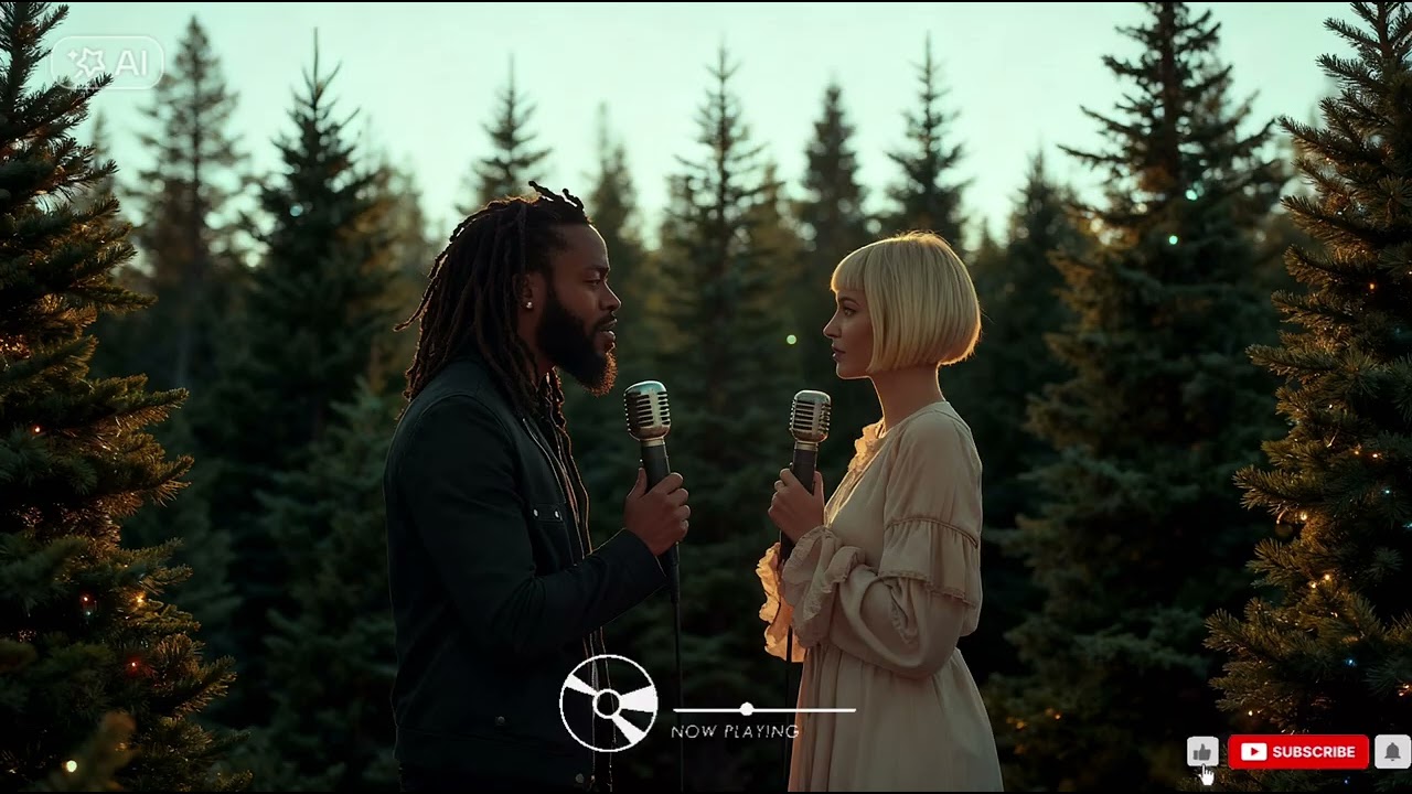 Sia ft. Damian Marley - Whispers in the Dark🌊 | AI Music Video( Cinematic Reggae Pop )