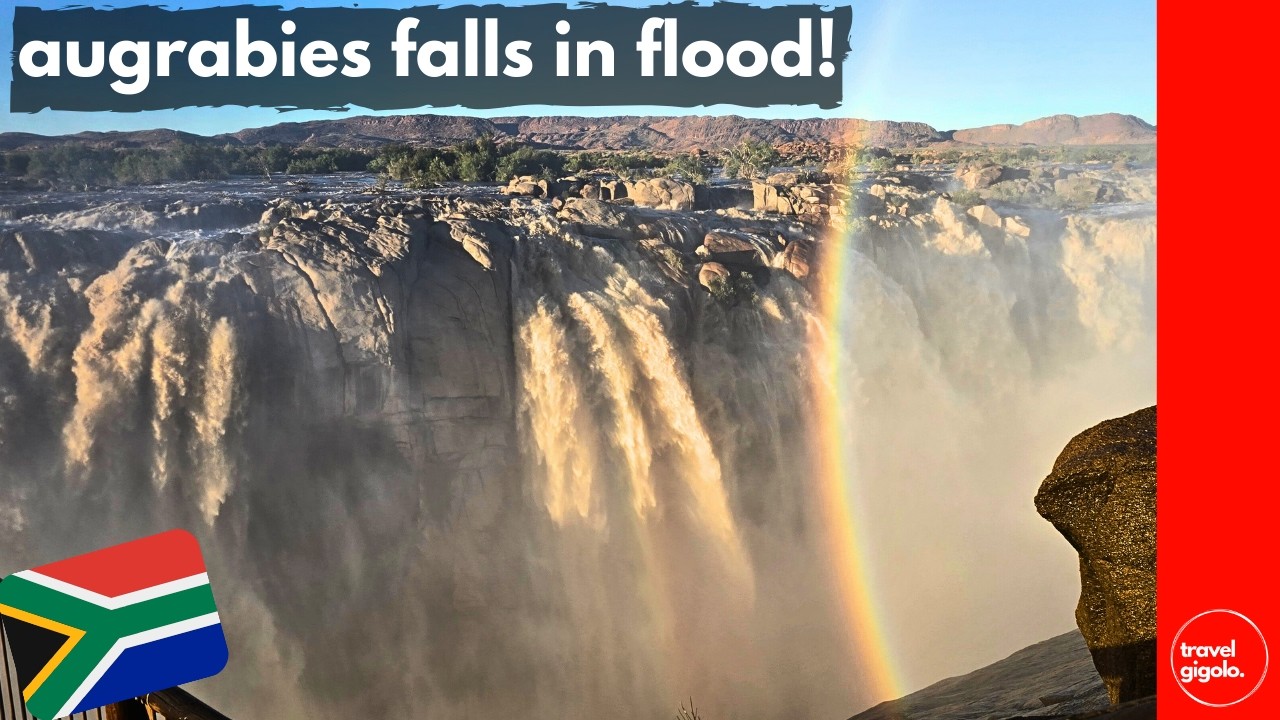 Augrabies Falls in Flood - May 2025 (Waterfall at Peak Flow)