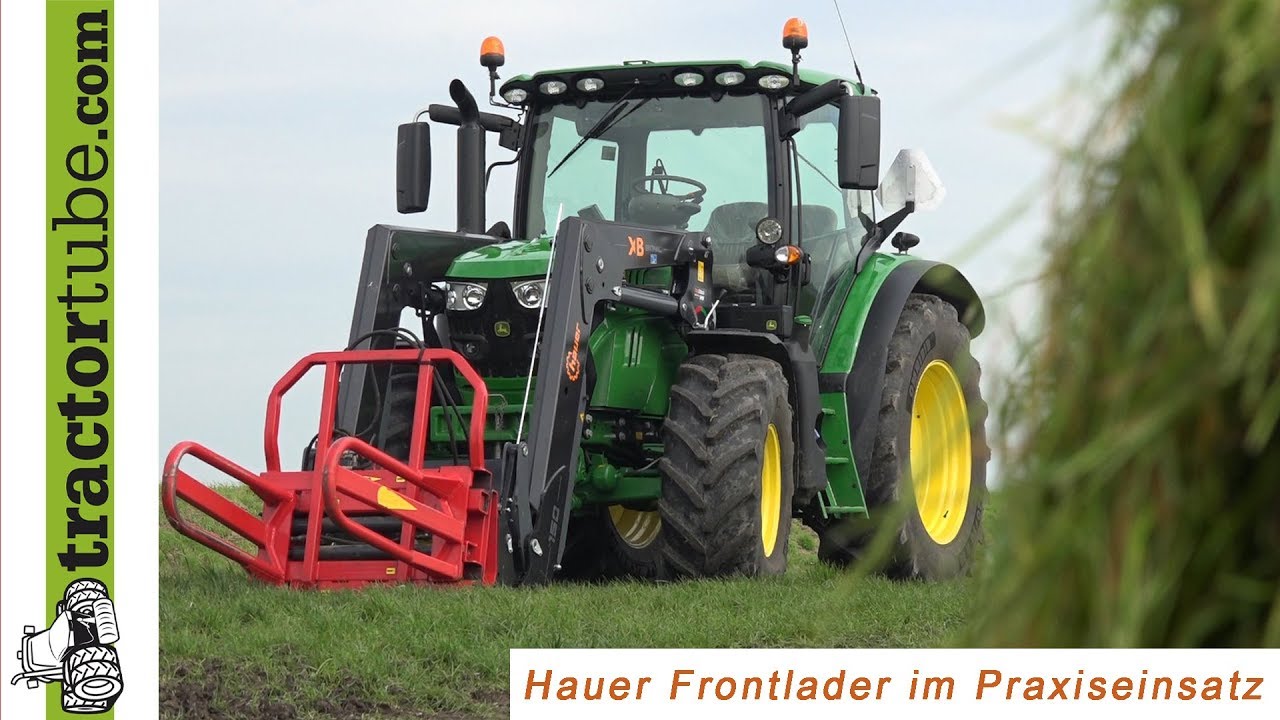 Hauer Frontlader XB BIONIC im Praxiseinsatz - ein Landwirt erzählt