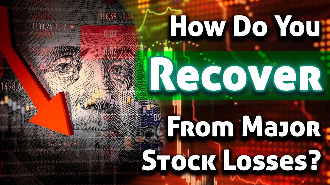 Is The MARKET CRASHING?  How Do You RECOVER From Stock Losses? 6 TIPS TO RECOVER YOUR PORTFOLIO NOW!
