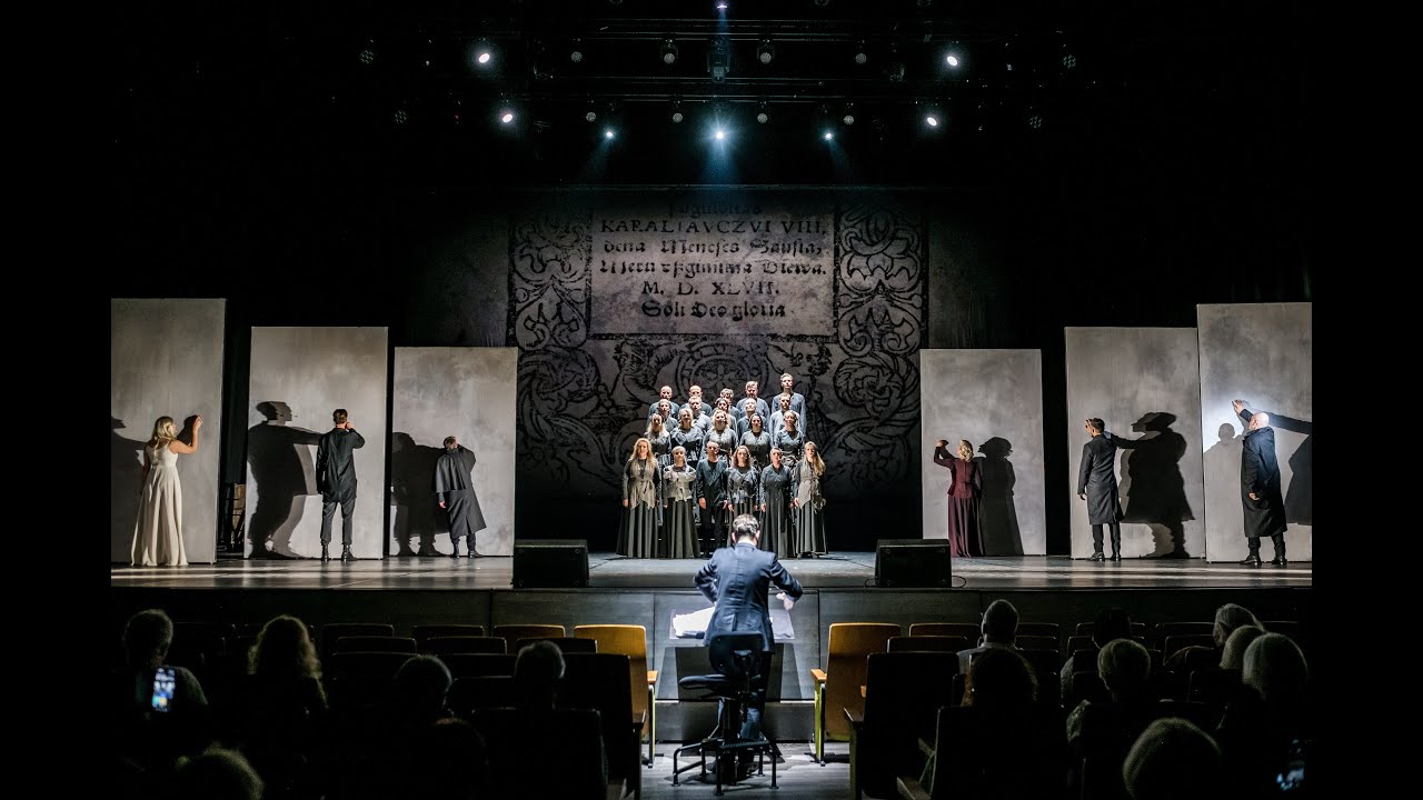 Postliudas | Koliažinė opera MAŽVYDAS