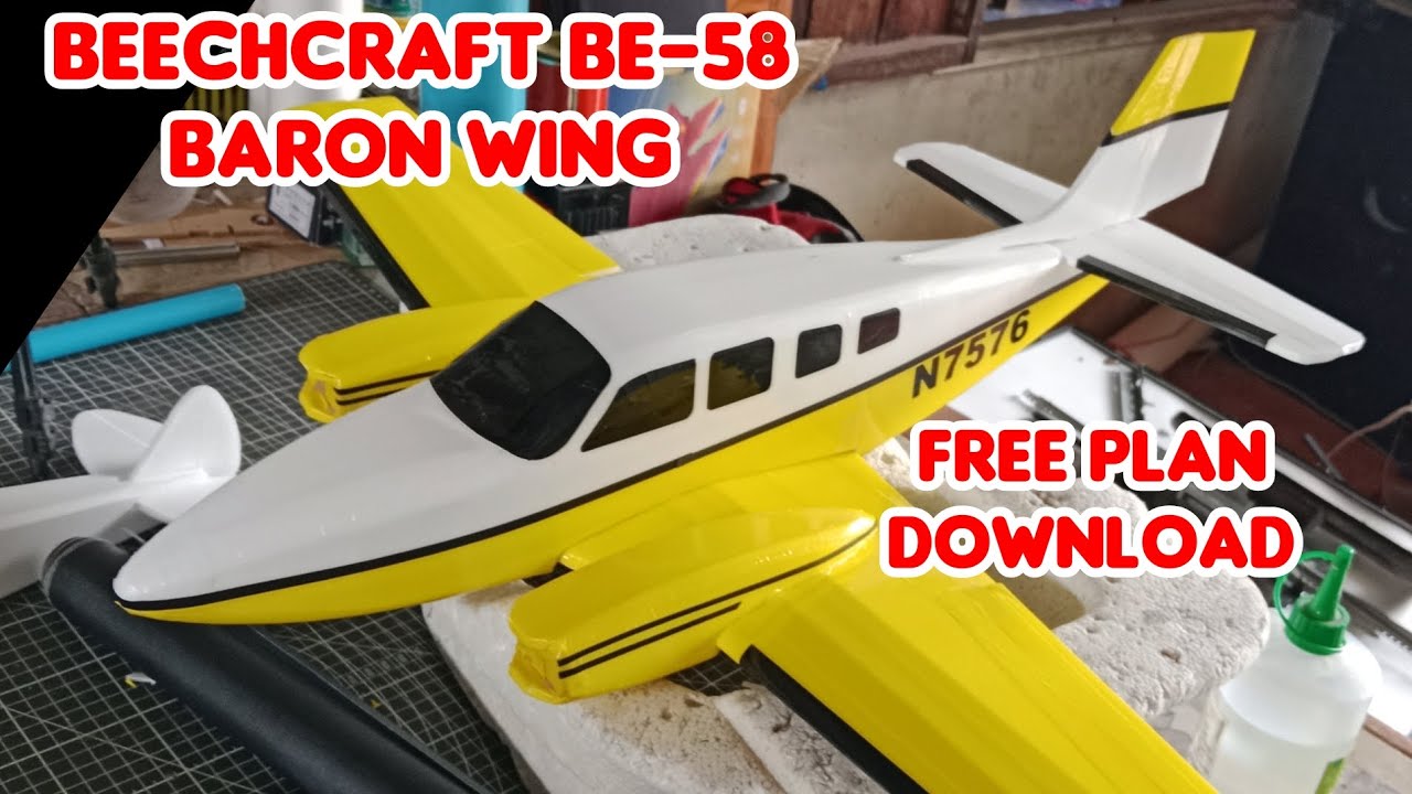 how to build Beechcraft be-58 baron