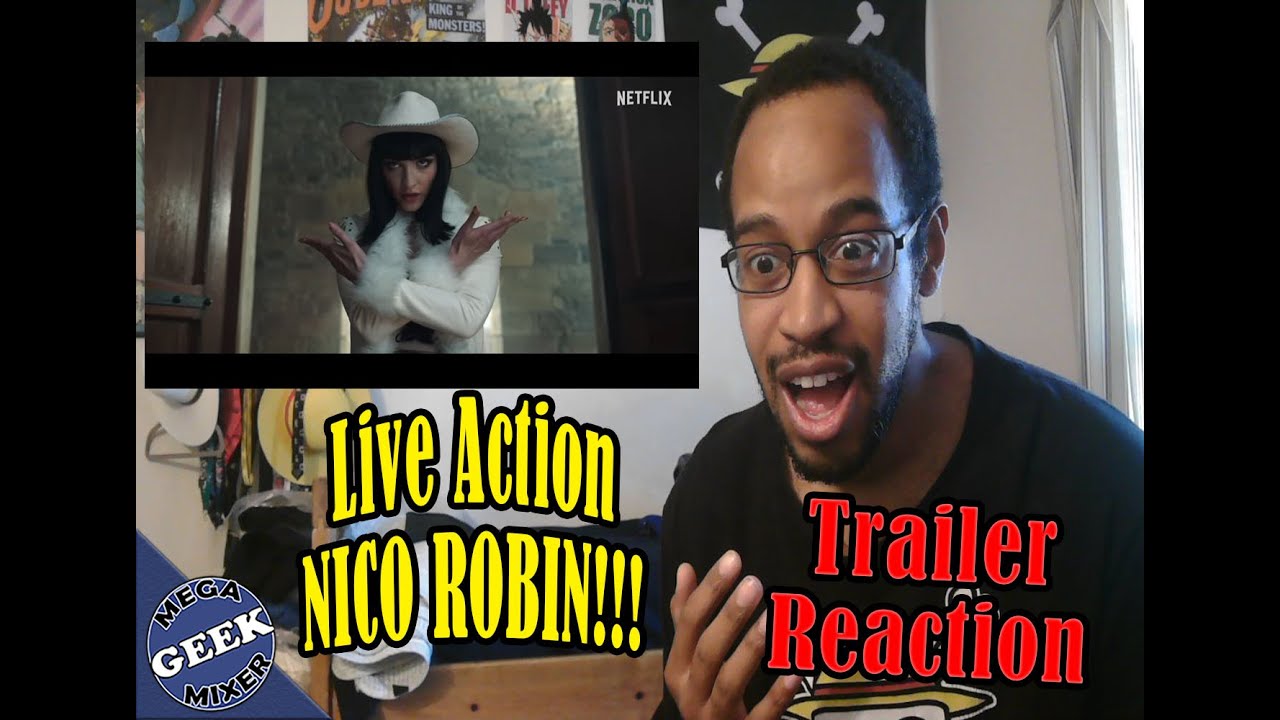 Live Action of Nico Robin! One Piece S2 Trailer Reaction!!!