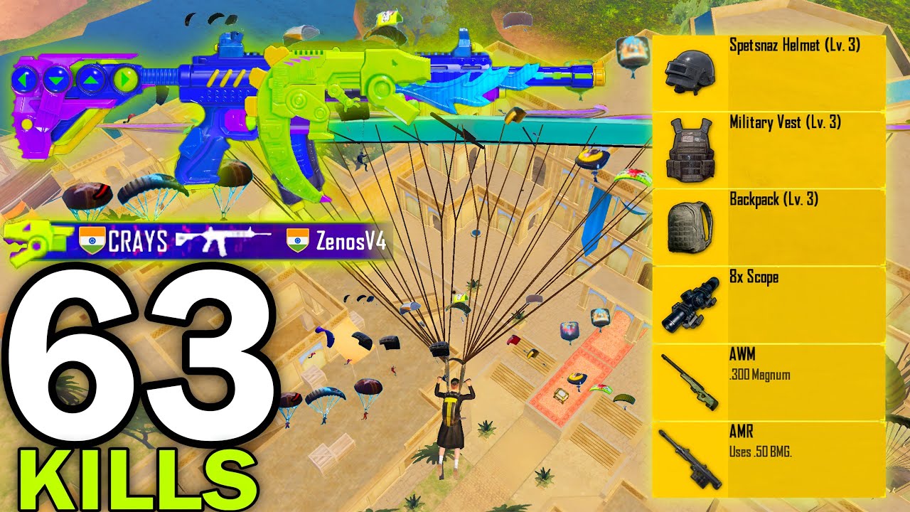 63 KILLS!😍 NEW BEST LOOT GAMEPLAY in SKYHIGH SPECTACLE MODE 🔥 SAMSUNG,A7,A8,J2,J3,J4,J5,J6,J7,XS,A3
