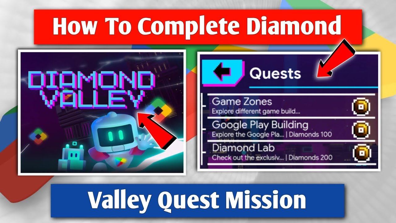 How To Complete Diamond Valley Quest Mission ।। Part - 01