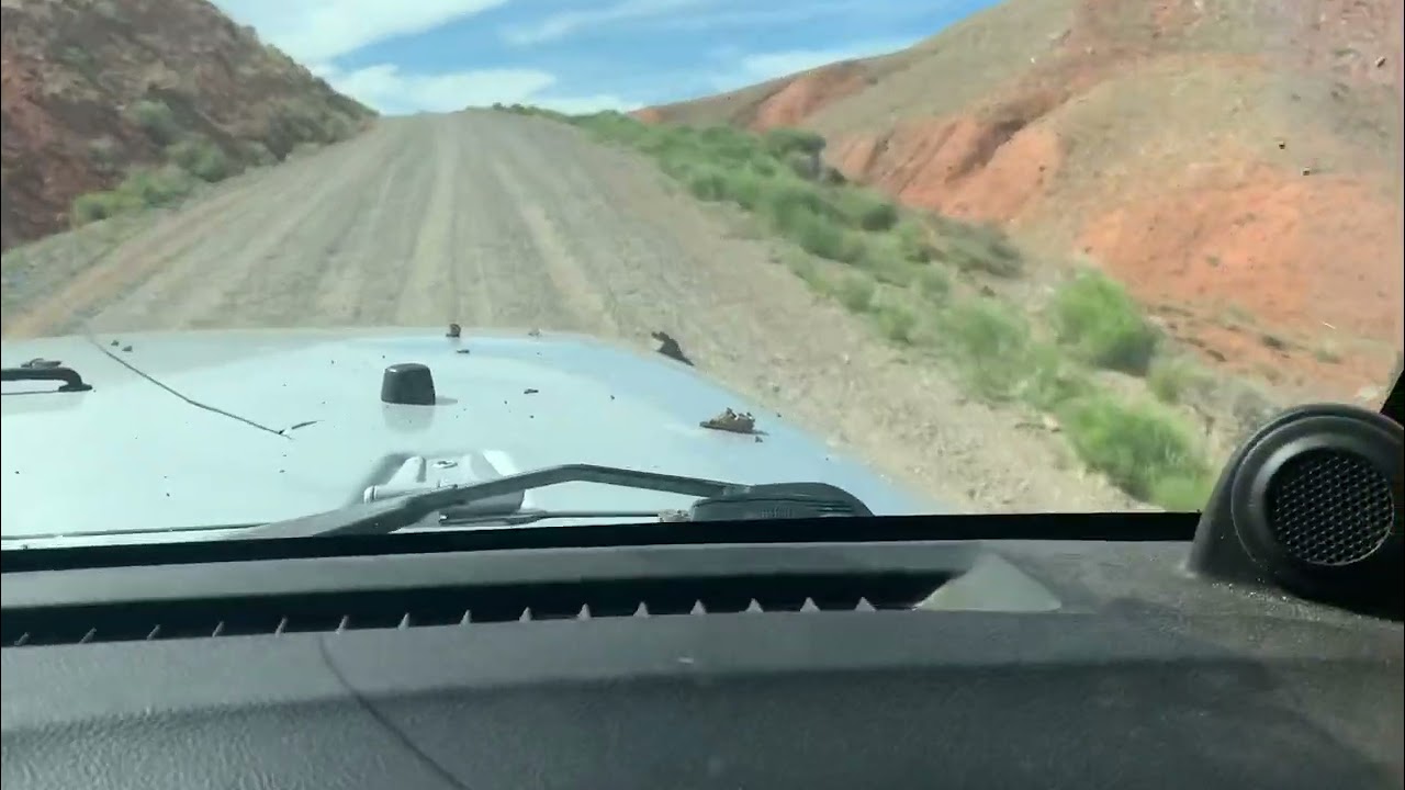 Red gulch/Alkali national backcountry byway Wyoming