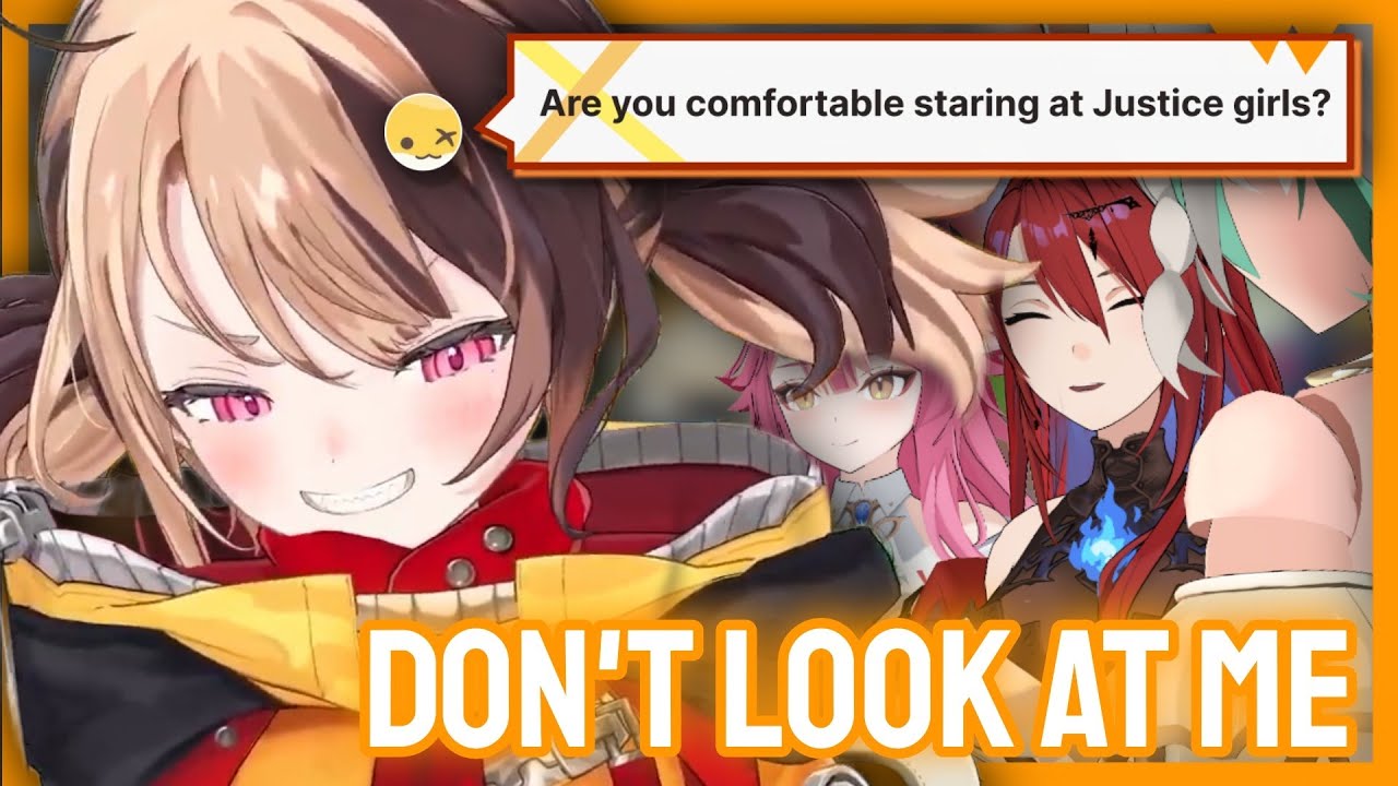 Gigi Can't Handle Eye Contact, Not Even With the Justice Girls