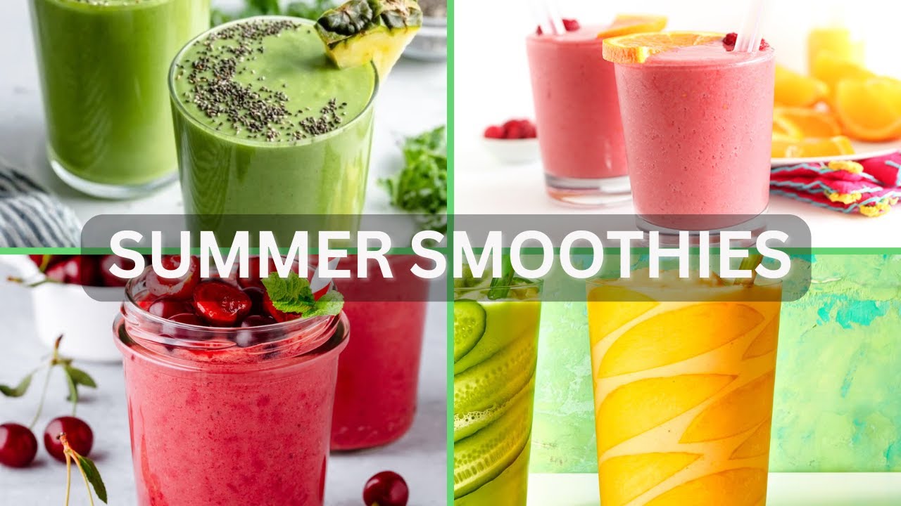 12 Easy Smoothie Recipes You&rsquo;ll Crave All Summer!
