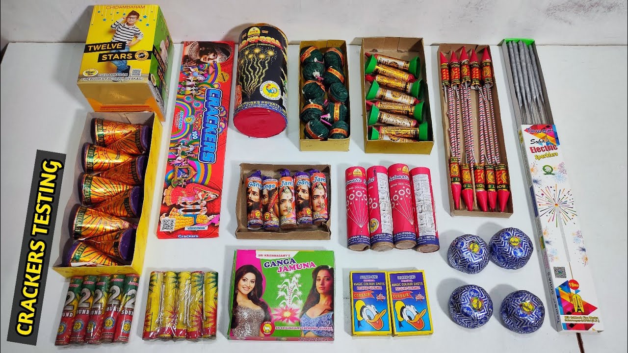 Testing different types of Diwali Fireworks | Diwali Stash Testing | Fireworks Testing