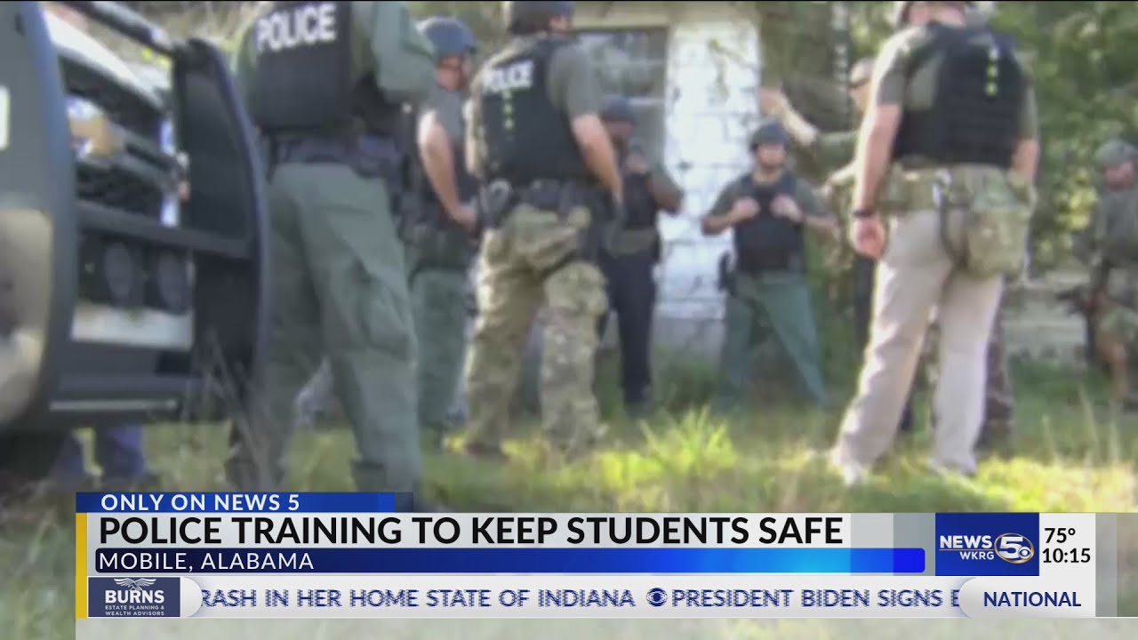News 5 Exclusive: Inside look at Mobile Police active shooter training
