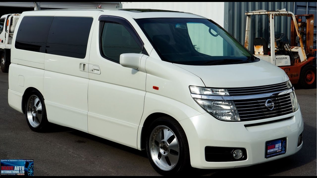 2002 Nissan Elgrand Rider NE51 3.5L V6 4WD | Walkaround | Japan Auction Luxury Van