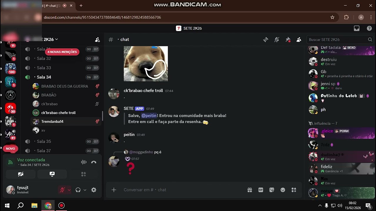 5 minutos de Rec noventa fake dormindo na cal x1