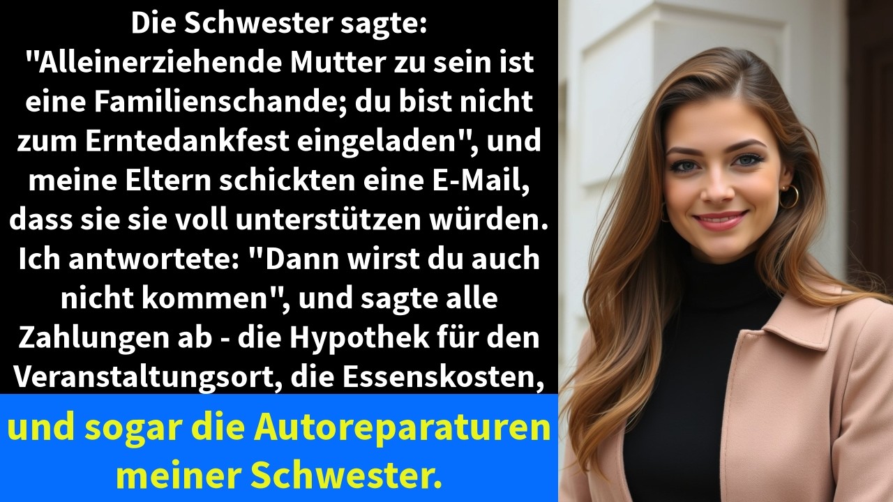 Meine Schwester sagte: 