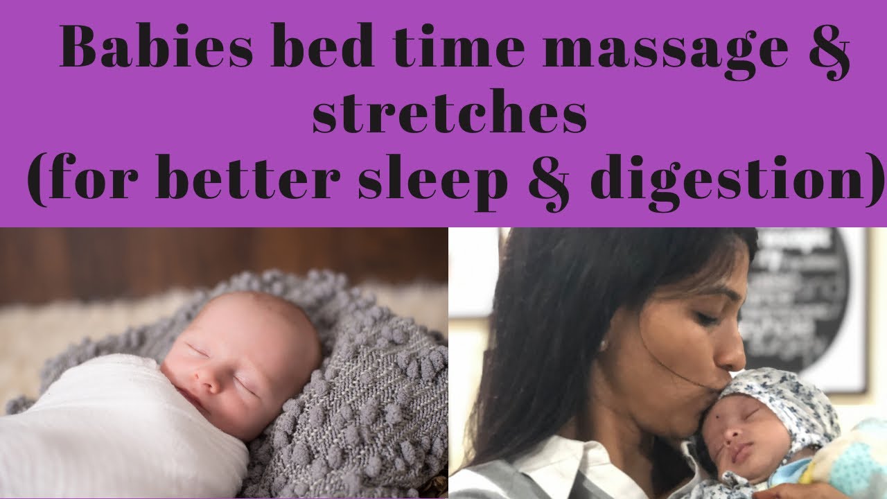 Babies bed time massage & stretches for better sleep & digestion| यह मालिश बच्चों को रात में सुलाएगा