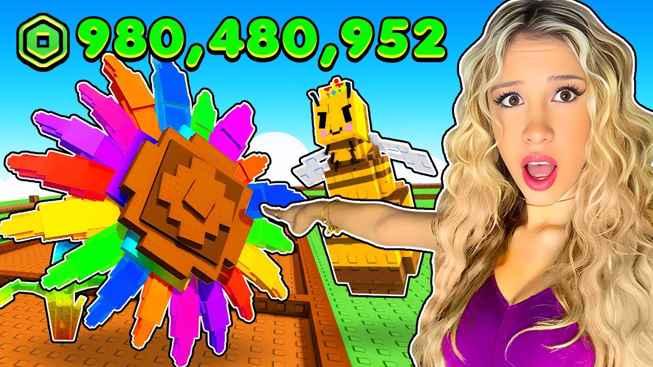 Потратив 980 480 952 $ ROBUX на OP GARDEN в GROW A GARDEN...