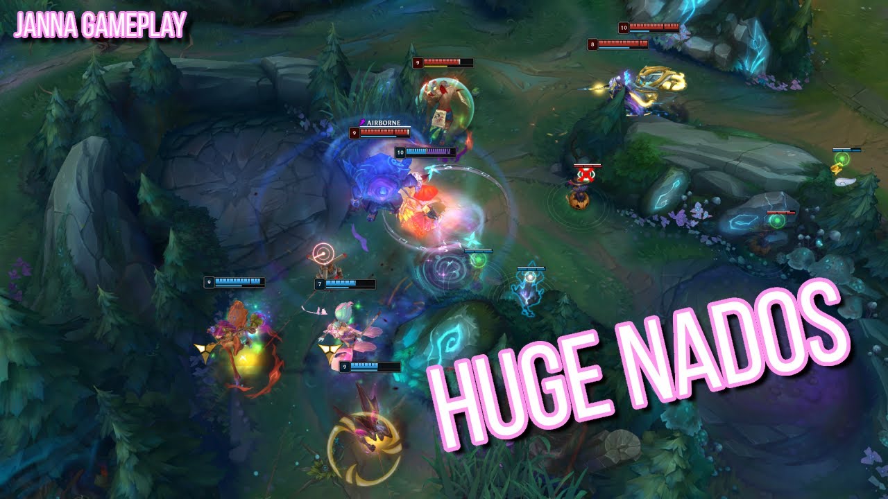 how to play a 4v5 fight | janna ranked gameplay [league of legends] [s12]