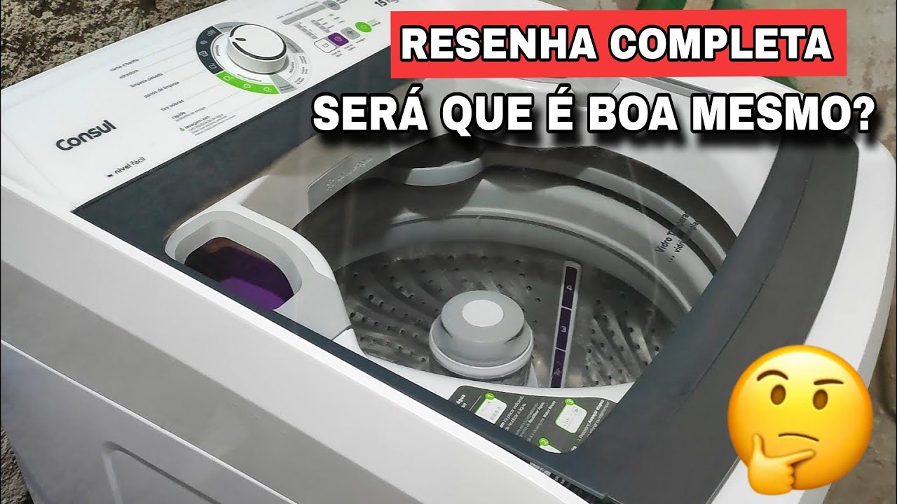 RESENHA MÁQUINA DE LAVAR CWH15AB 15kg / SERÁ QUE É BOA MESMO?