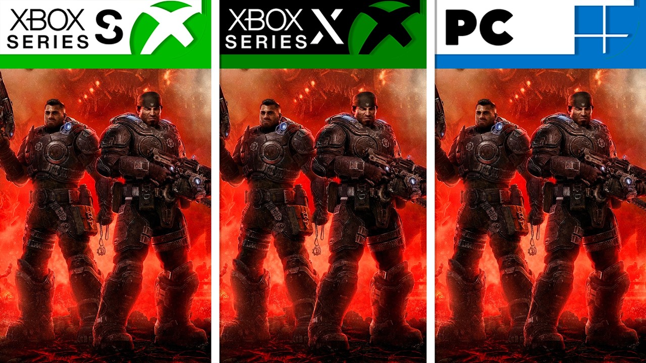 Gears of War E-DAY | Xbox Series S/X - Steam Machine - Steam Deck - PC | Final Graphics Comparison