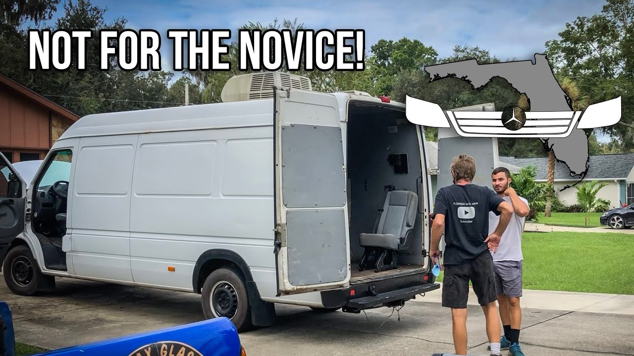 Этот T1N Sprinter не для новичков — чёрная смерть, ржавчина, повреждения водой и многое другое