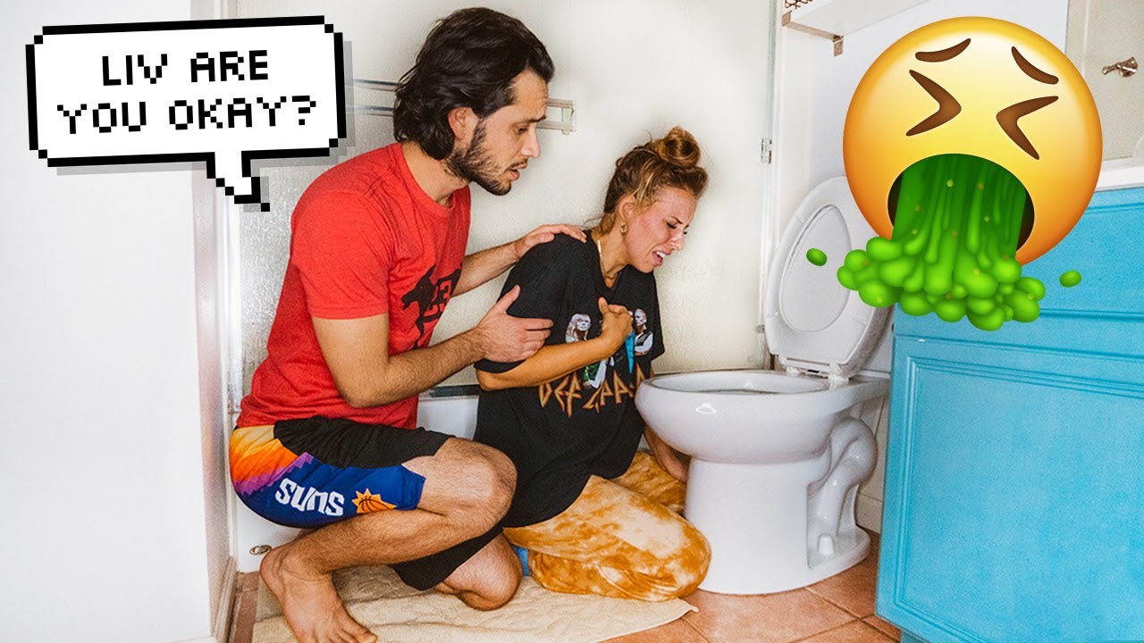 Getting Sick In The Middle Of The Night!! *CUTE REACTION*