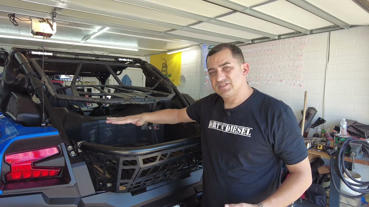 Pro Steel Pack-out Plate install with a Tusk Tailgate!