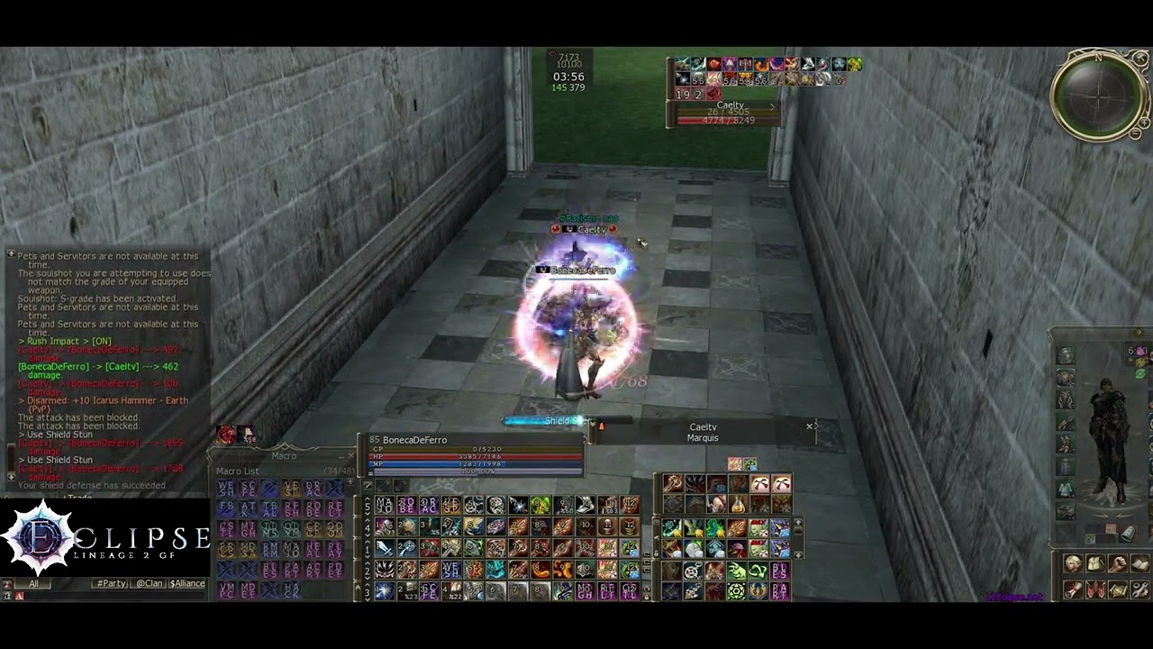 Lineage 2 Gracia Final L2 Eclipse 40x \  Random Olympiad Fights Between Friends