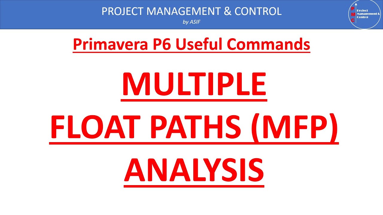 Multiple Float Paths in Primavera P6 (Part 1)