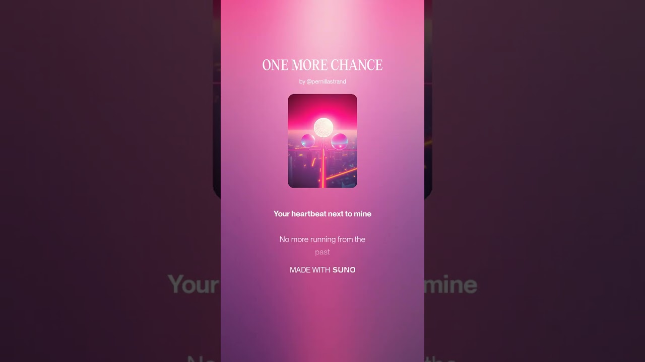 ONE MORE CHANCE
