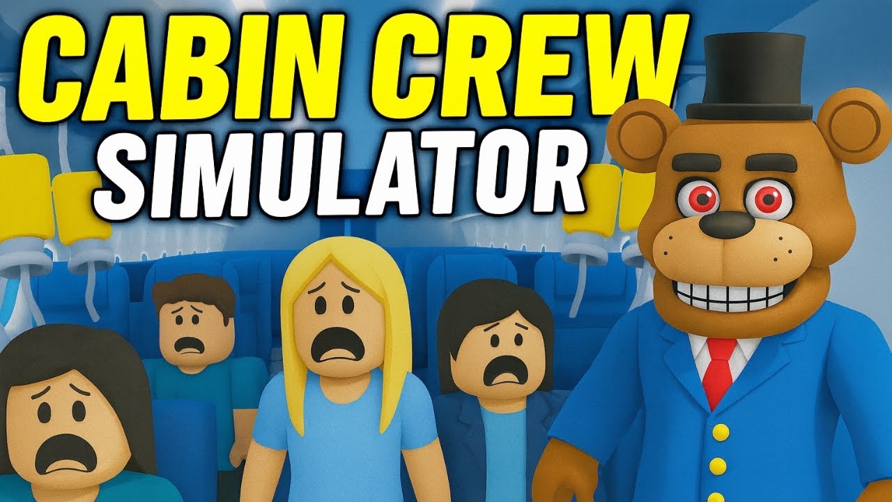 I crashed the plane in Roblox Cabin Crew Simulator ┃Lifeboat deployed