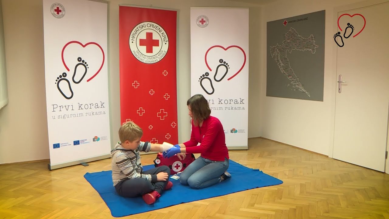 PRVA POMOĆ KOD RANE KOJA KRVARI