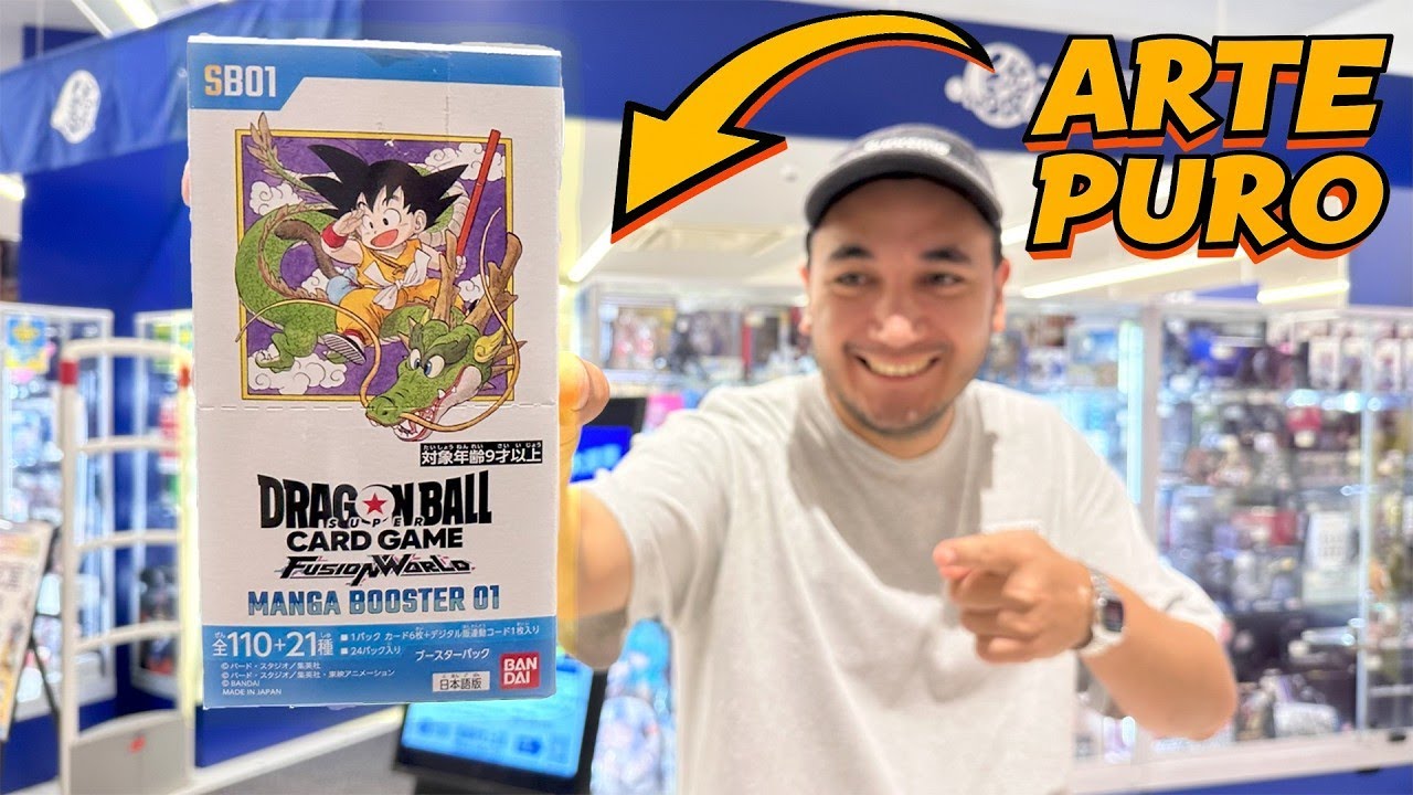 🚨 ¡ABRO el NUEVO BOOSTER de DRAGON BALL 😱 ¿Las Cartas Mas Bonitas?
