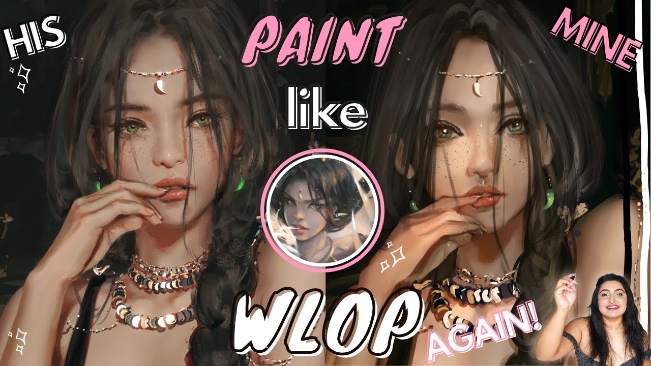 🤩WLOP Tutorial | @WLOP  Style Study (again!) 🎄