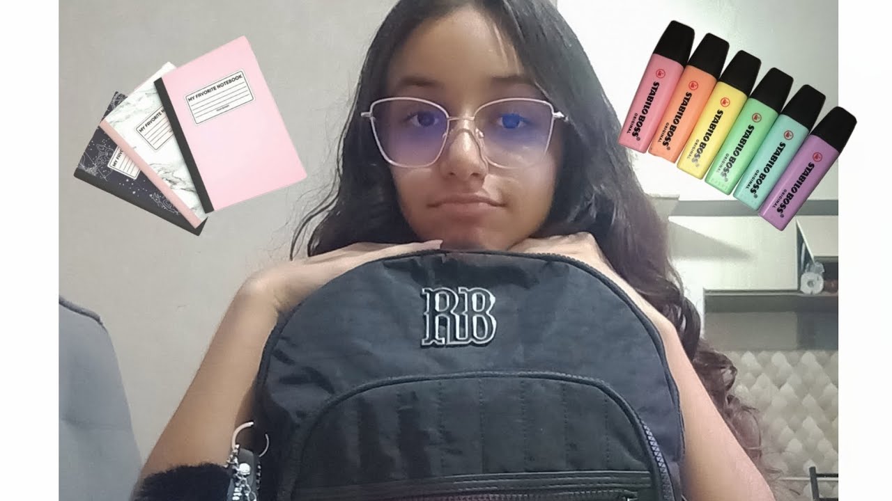 Arrumando a minha mochila escolar 😃#mochila #2026 #escola