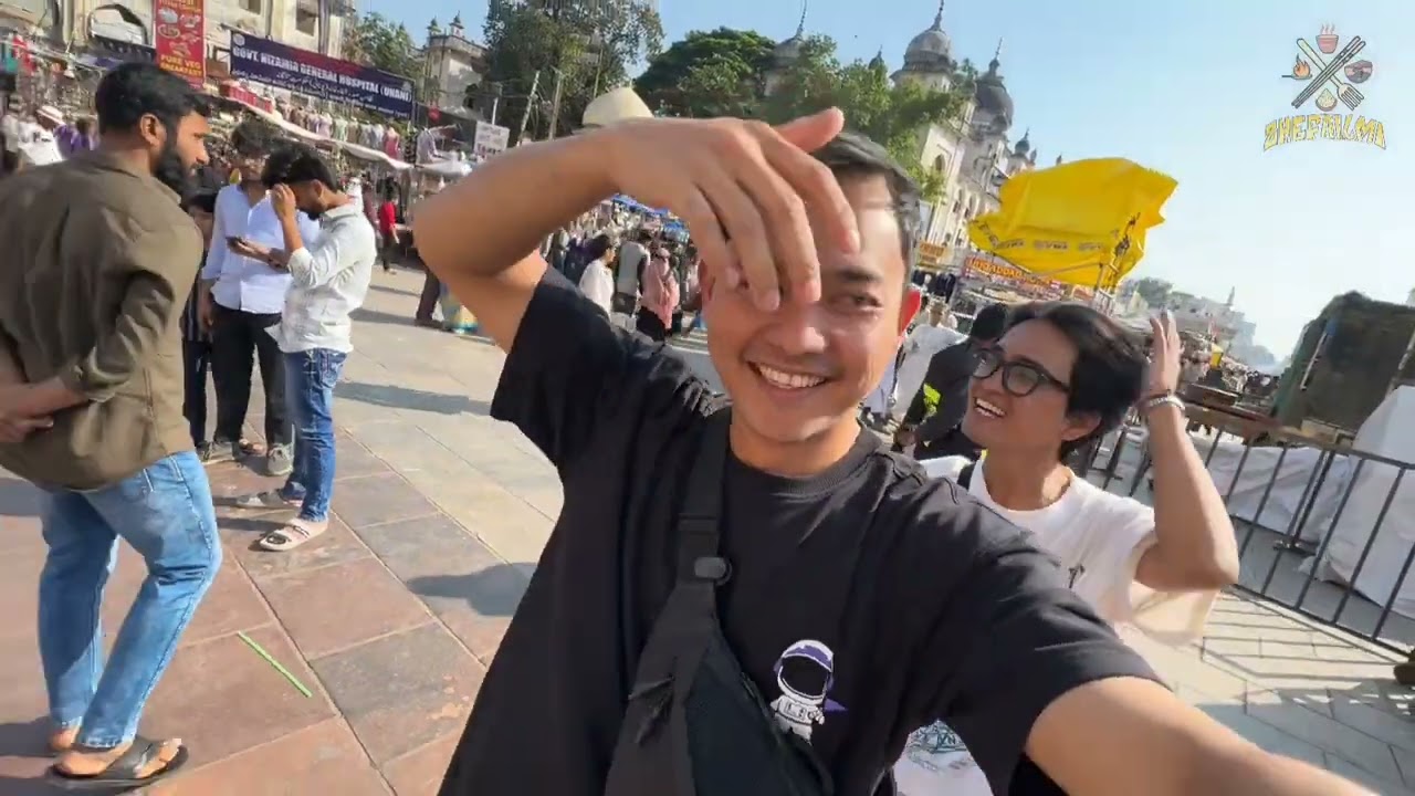 DATENGIN TEMPAT PALING TERKENAL HYDERABAD INDIA,TP DIBUAT KAPOK BANYAK KEJADIAN RANDOOM🥵AMPUN,SERUU