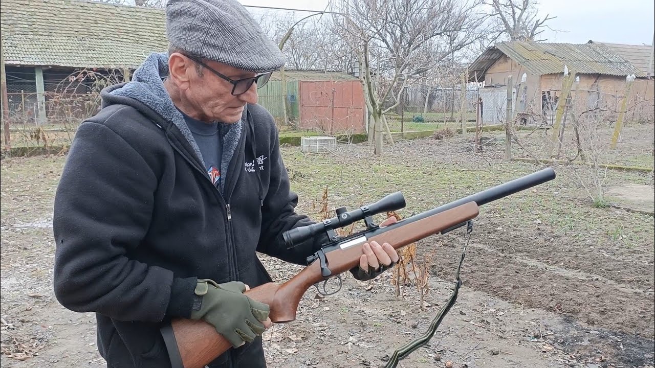 Am luat cea mai tare pușcă fără autorizație necesară.