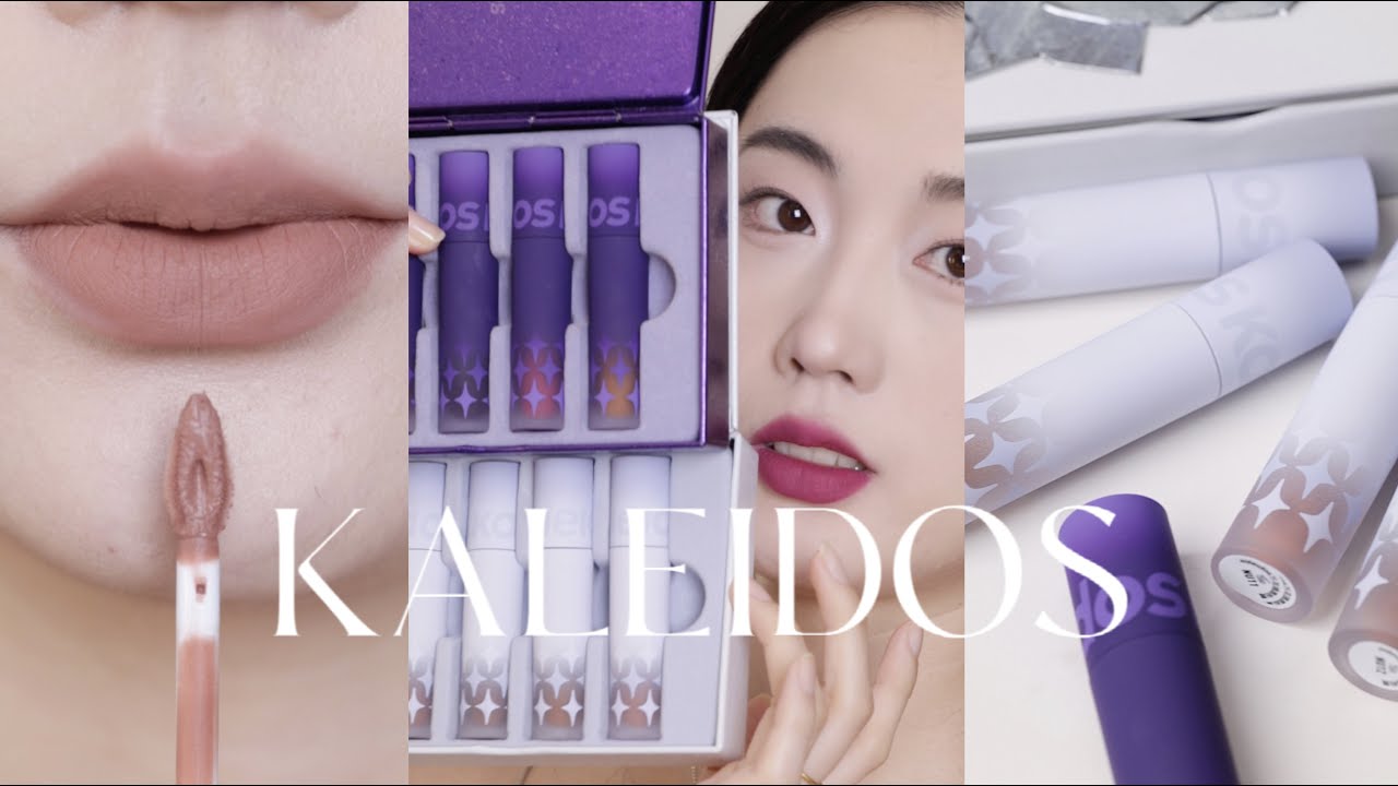 万花镜新品凛冬之歌❄️🔮KALEIDOS ‘Sound Of Winter’全套新唇霜试色