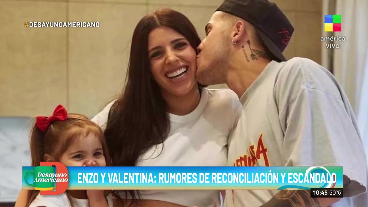 Rumores de reconciliación entre Enzo Fernández y Valentina Cervantes