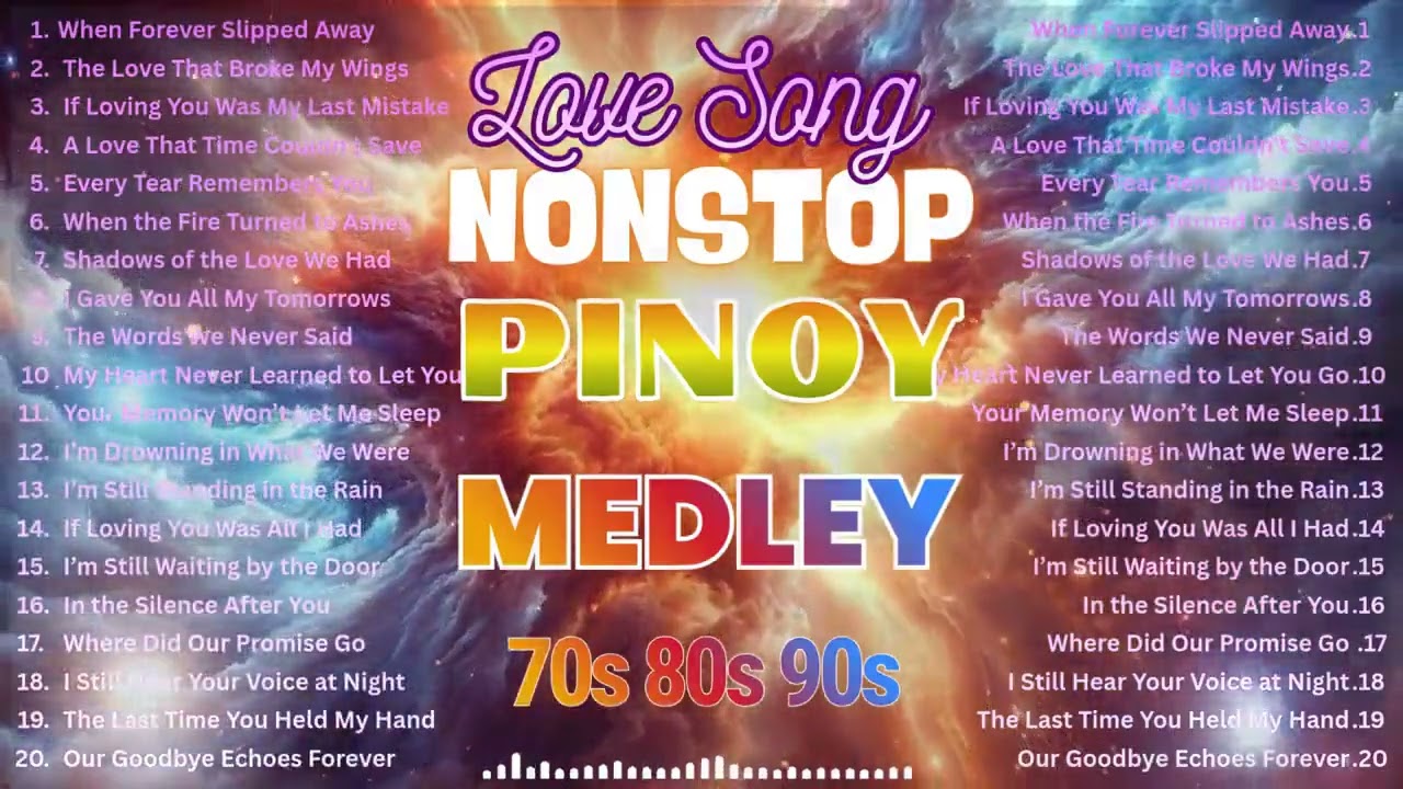 Slow Rock Love Song Nonstop 🎧 SLOW ROCK MEDLEY | Rock Ballads 70S 80S 90S | Nonstop Pinoy Medley