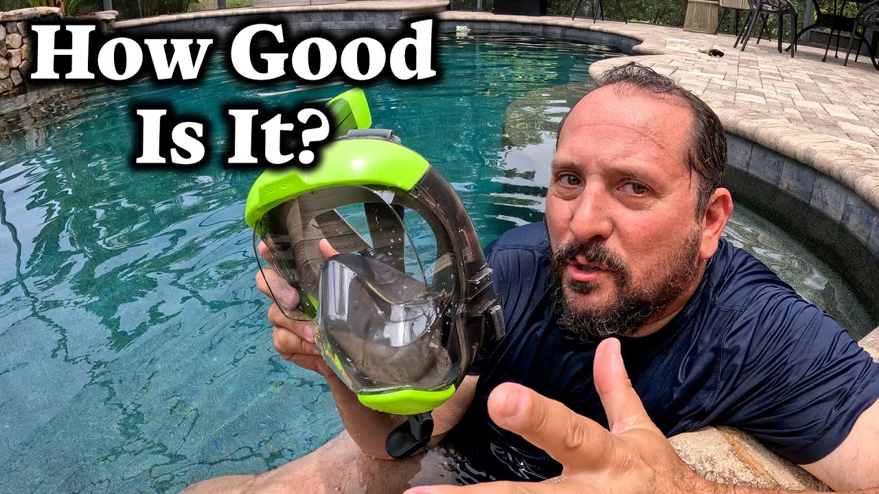 ДЫШИТЕ ЛЕГЧЕ ПОД ВОДОЙ?! НОВАЯ маска для подводного плавания Seaview 180 V3 (ВАМ НУЖНА ЭТА!)