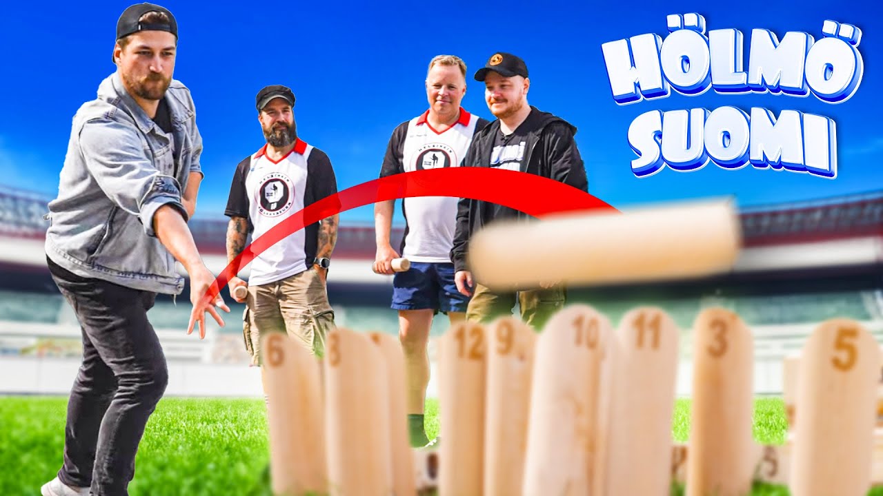 Pelattiin Mölkkyä SM-joukkuetta vastaan! - Hölmö Suomi